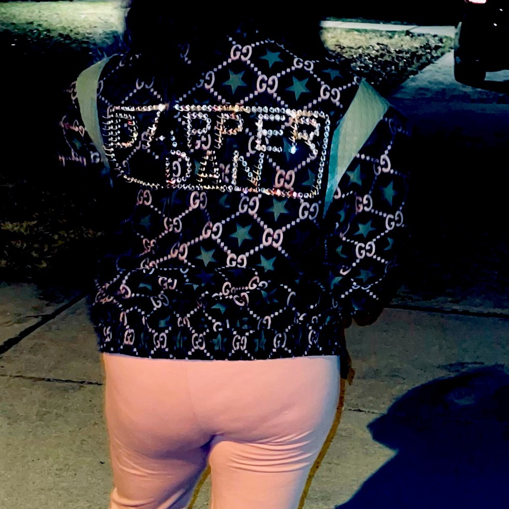 Custom made Dapper Dan jacket